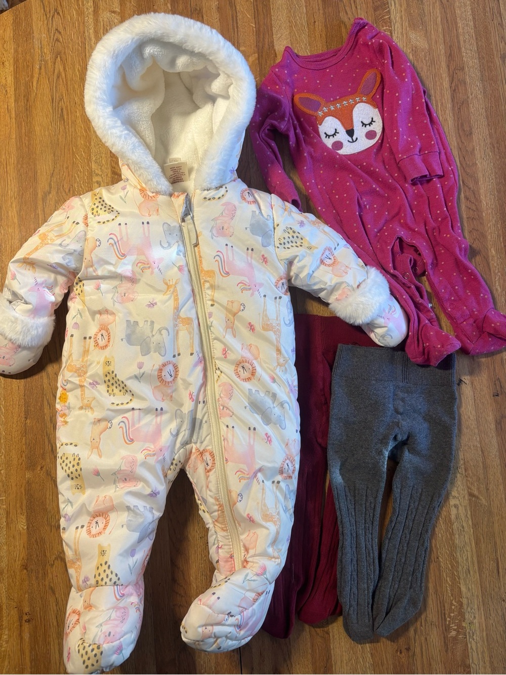 Girls 3/6 Month Winter Bundle